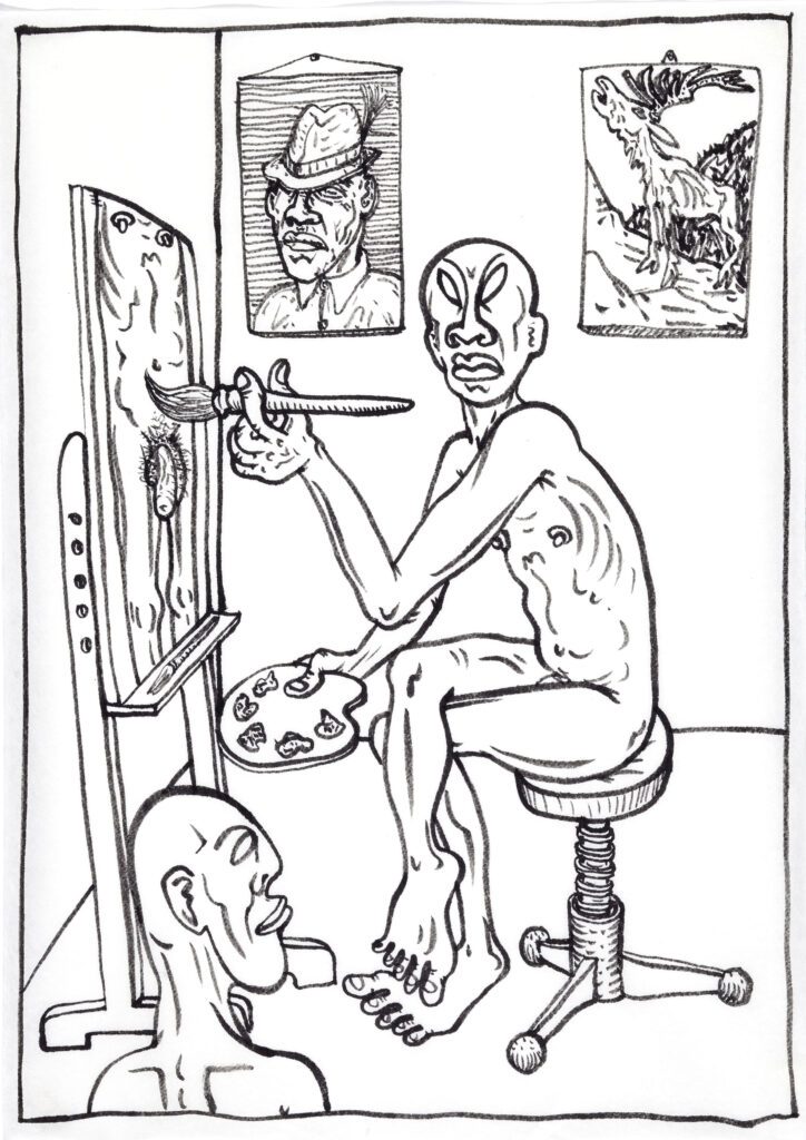 Wallner-Heimo-Tusche-auf-Chinapapier-46-x-35-cm-1