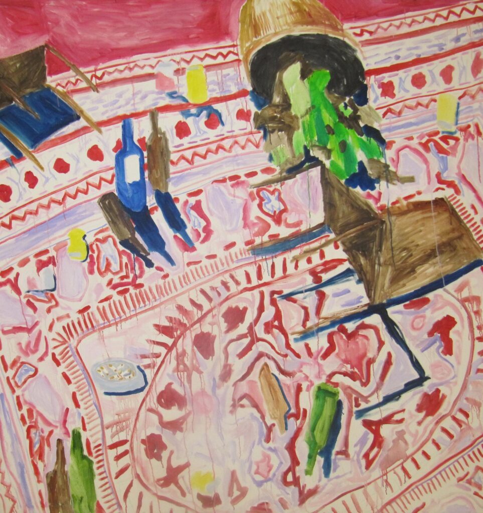 Theresa-Cellnigg-Grosser-Teppich-2016-Oel-auf-Leinwand-150-x-150-cm-1