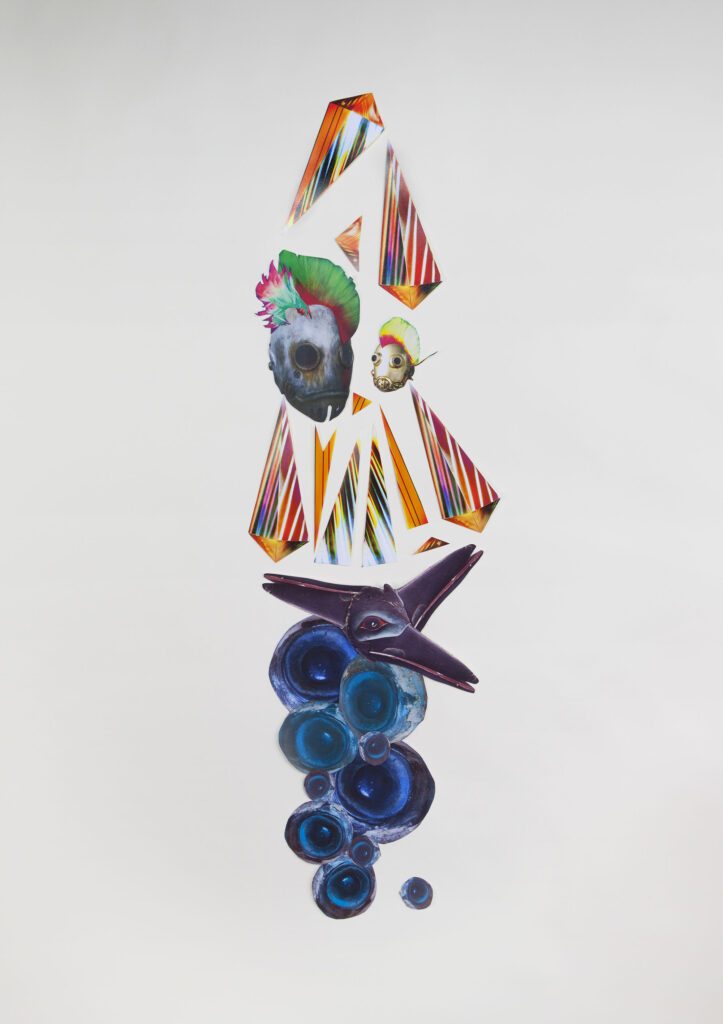 Thurn-und-Taxis-2017-Mania-I-collage-paper-155x92cm-1