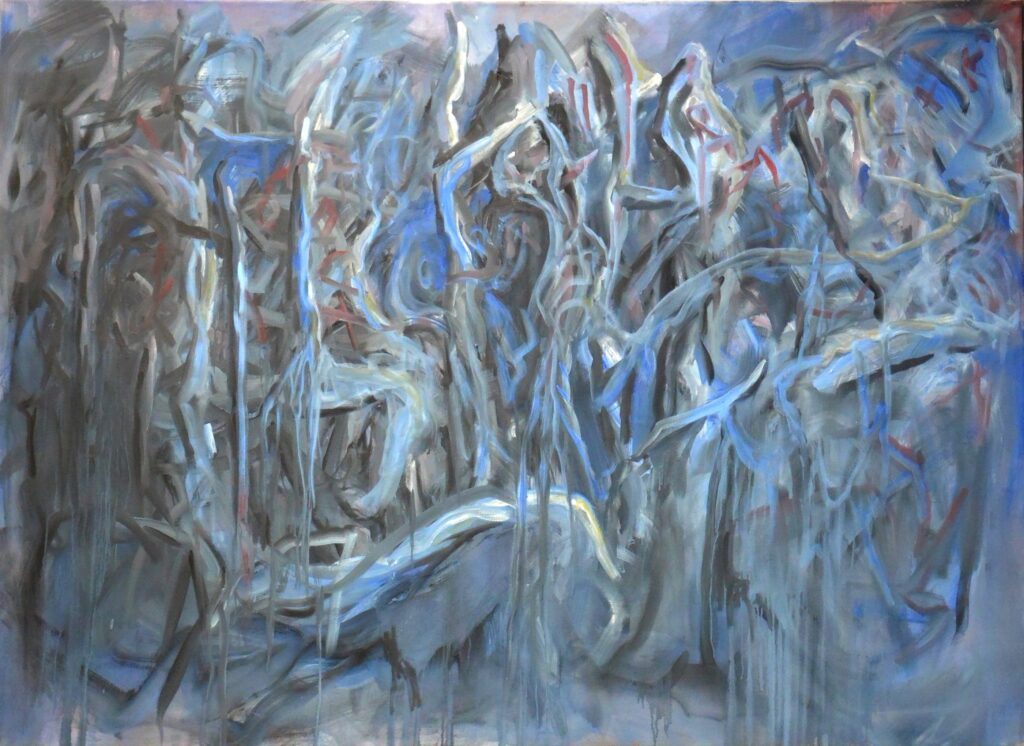 glas_stefan__durchkaempfen__2015__oel_auf_leinwand__100_x_140_cm